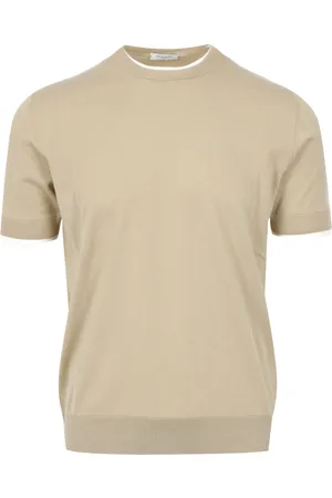Paolo Pecora Tops, Heren, , L, Katoen, T-shirts