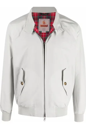 Baracuta Jassen, Heren, Wit, S, Katoen, Jasje