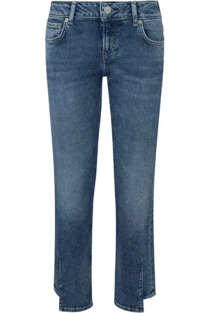 Pepe Jeans Jeans, Dames, Blauw, W25 L28, Katoen, Skinny jeans