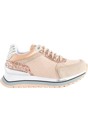 Blugirl Schoenen, Dames, Roze, 38 EU, Nylon, Sneakers