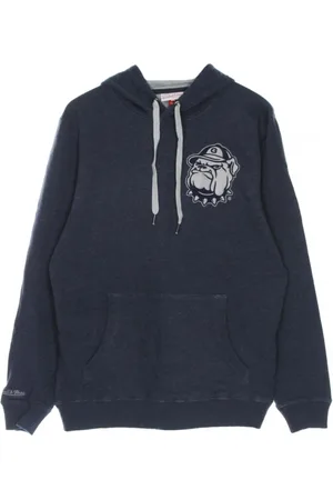 Mitchell & Ness Sweatshirts & Hoodies, Heren, Blauw, XL, Lichtgewicht hoodie CAA