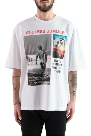 Nº21 Tops, Heren, Wit, L, Katoen, T-shirts