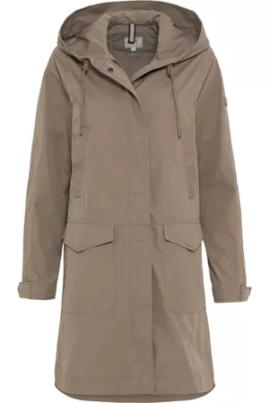 Camel Active Dames Parka's - Parka Jassen - Bruin - Dames