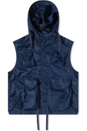 ENGINEERED GARMENTS Jassen, Heren, Blauw, M, Katoen, Jassen