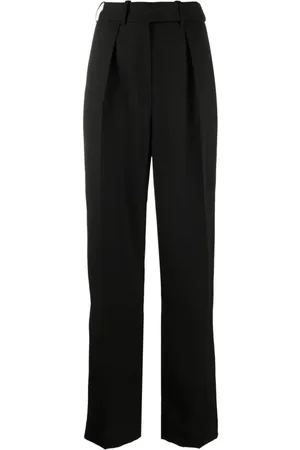 ALEXANDRE VAUTHIER Broeken, Dames, Zwart, S, Wol, Brede broek