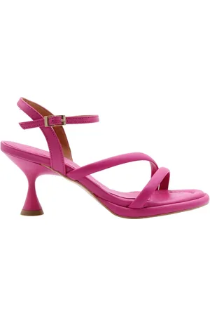 Angel alarcon Schoenen, Dames, Paars, 36 EU, Hoge hiel sandalen