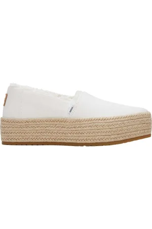 TOMS Schoenen, Dames, Wit, 38 EU, Espadrilles