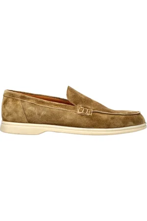 MILLE 885 Schoenen, Heren, Bruin, 40 EU, Leer, Glasgow Loafers