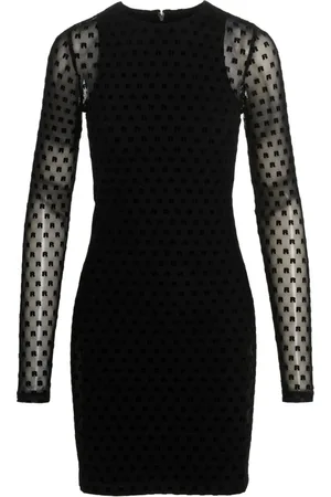 ROTATE Kleedjes, Dames, Zwart, XS, Monique Jurk