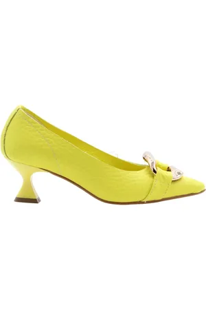 E mia Schoenen, Dames, Geel, 37 EU, Pump