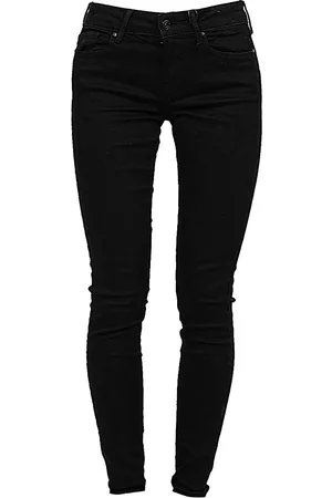 Pepe Jeans Dames Skinny - Skinny Jeans - Zwart - Dames