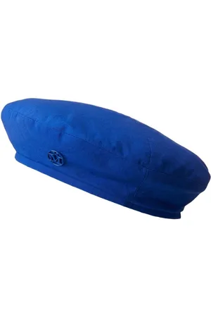 Le Mont St Michel Accessoires, Dames, Blauw, L, Katoen, hoeden blauw