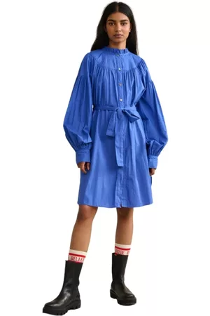 Bellerose Dames Casual jurken - Casual kleedjes - Blauw - Dames