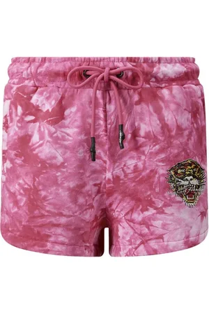 ED HARDY Korte broeken, Dames, Roze, S, Korte broek