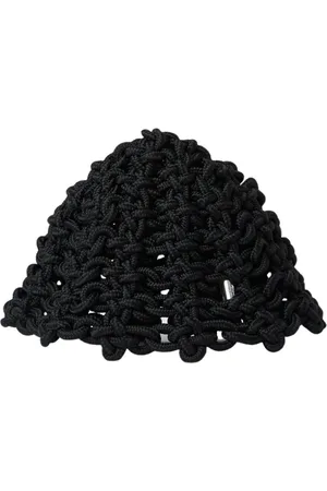 KARA Accessoires, Dames, Zwart, ONE Size, Nylon, Hats