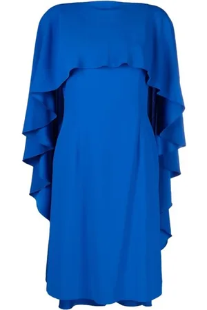 Alberta Ferretti Kleedjes, Dames, Blauw, L, Anledning Festkjole