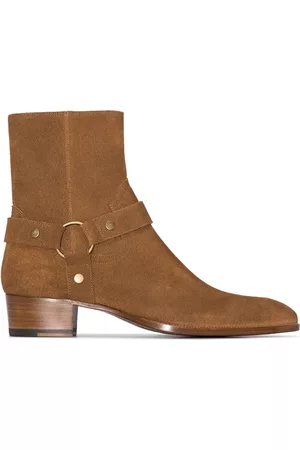 Saint Laurent Heren Enkellaarzen - Laarzen - Bruin - Heren