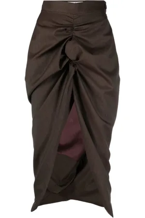 Vivienne Westwood Rokken, Dames, Bruin, S, Midi-rok