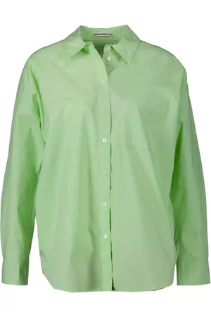 Drykorn Dames Lange mouw - Longsleeve shirts - Groen - Dames