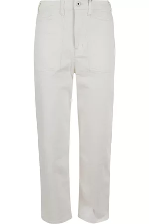 Kenzo Dames Straight - Straight Jeans - Wit - Dames