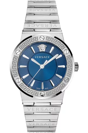 VERSACE Heren Horloges - Horloges - Grijs - Heren