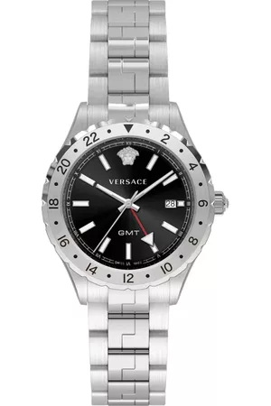 VERSACE Heren Horloges - Horloges - Grijs - Heren