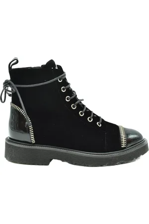 Giuseppe Zanotti Schoenen, Dames, Zwart, 36 EU, Suède, Veterlaarzen