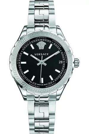 VERSACE Heren Horloges - Horloges - Grijs - Heren