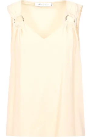 SIMONA CORSELLINI Tops, Dames, , L, Sleeveless Tops