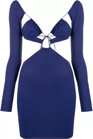 Amazuìn Kleedjes, Dames, Blauw, ONE Size, Short Kleedjes