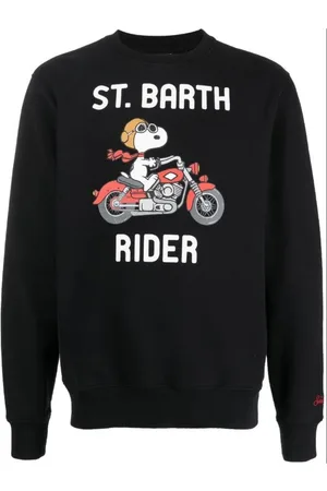 MC2 SAINT BARTH Sweatshirts & Hoodies, Heren, Zwart, S, Sweatshirt