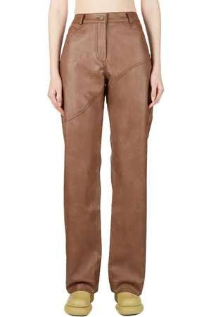 REJINA PYO Broeken, Dames, Bruin, M, Rayon, Broeken