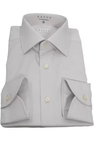 Xacus Overhemden, Heren, Grijs, 3Xl, Katoen, Shirts