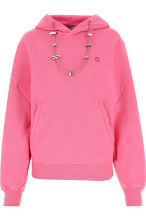 AMBUSH Sweatshirts & Hoodies, Dames, Roze, M, Katoen, Donker roze katoenen sweatshirt