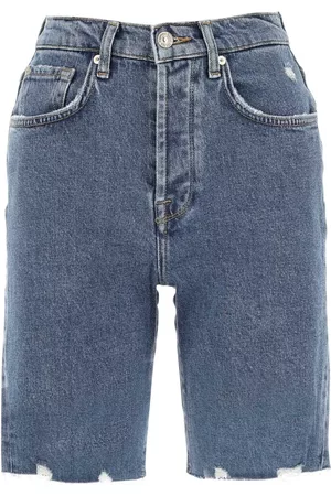 7 for all Mankind Denim shorts - Blauw - Dames