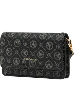 Carlo Colucci Tassen, Dames, Zwart, ONE Size, Wallets Cardholders