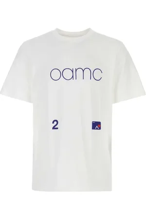 OAMC Tops, Heren, Wit, S, Katoen, Wit katoenen oversized t-shirt