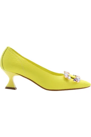E mia Schoenen, Dames, Geel, 37 EU, Pump