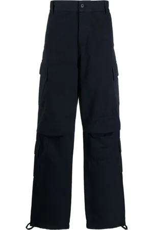 DARKPARK Broeken, Heren, Blauw, M, Katoen, Tapered Broeken