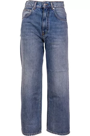 Mauro Grifoni Dames Straight - Straight Jeans - Blauw - Dames