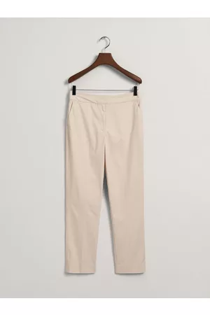 GANT Dames Pantalon - Pantalons - Beige - Dames