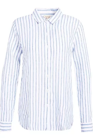Barbour Dames Lange mouw - Longsleeve shirts - Wit - Dames