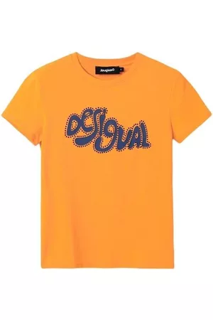 Desigual Dames T-shirts - T-shirts - Oranje - Dames