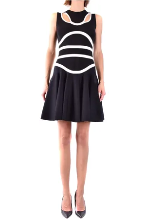 Alexander McQueen Kleedjes, Dames, Zwart, L, Dagjurk