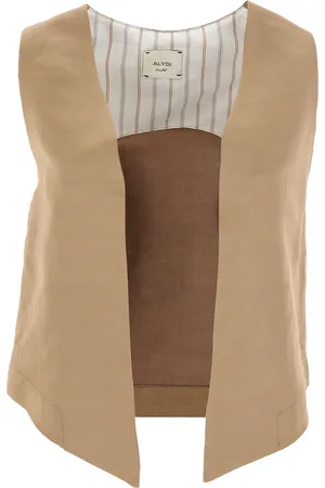 ALYSI Jassen, Dames, Bruin, M, Vests