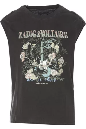 Zadig & Voltaire Dames Poloshirts - T-shirts - Grijs - Dames