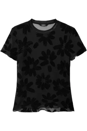 Desigual Dames T-shirts - T-shirts - Zwart - Dames