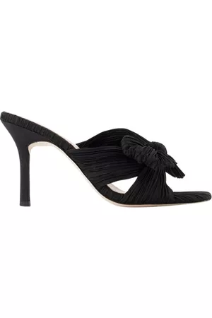 Loeffler Randall Schoenen, Dames, Zwart, 35 EU, Leer, Heeled Mules