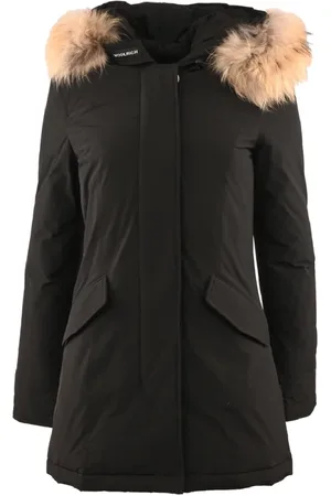 Woolrich Mantels, Dames, Zwart, S, Polyester, Parka