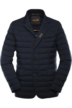 MOORER Jassen, Heren, Blauw, 6Xl, Lichte jas